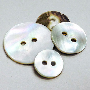 SP-110-Sea Shell Button - 3 Sizes, Sold by the Dozen